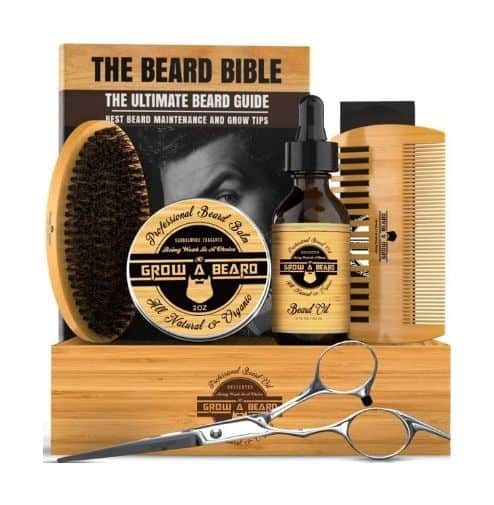 Beard Brush Grooming Kit