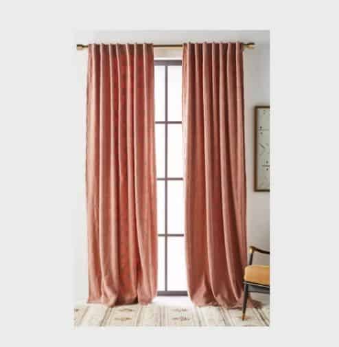 Jacquard Chenille Curtain
